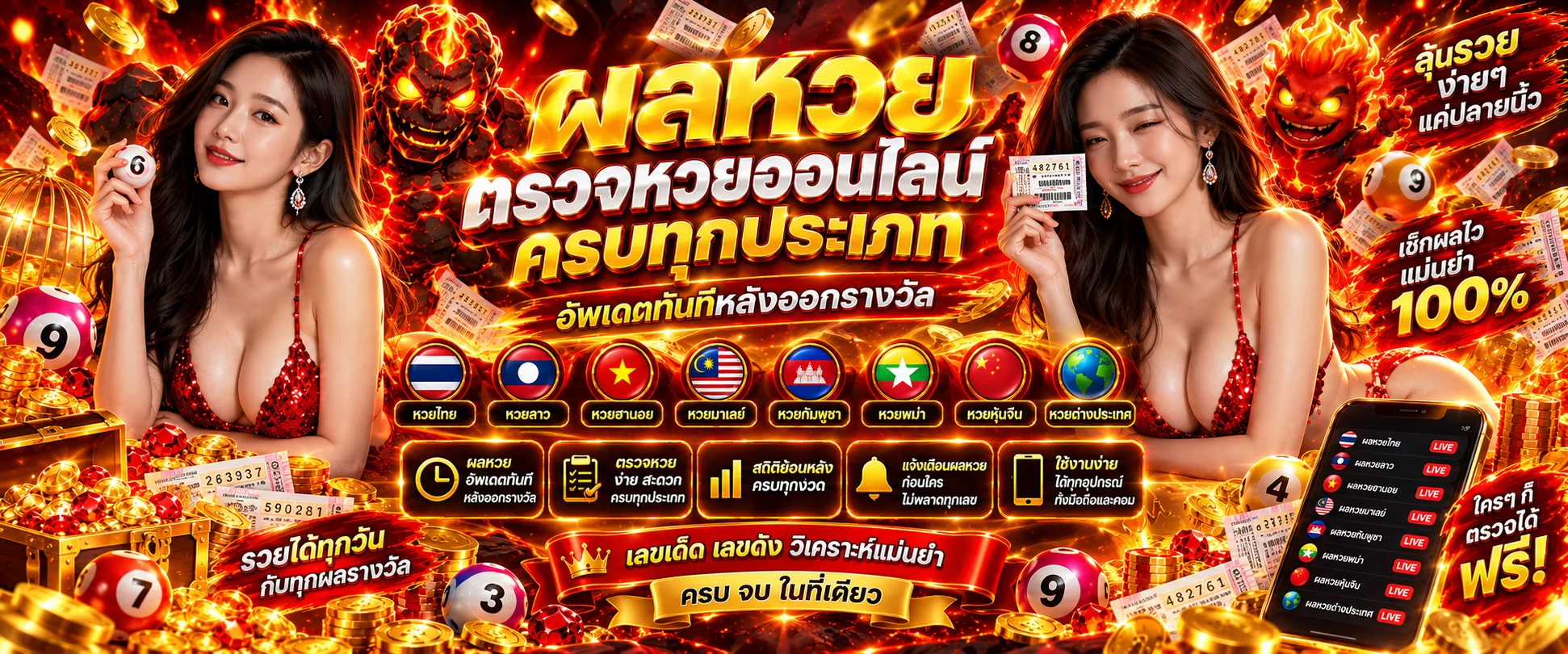 ผลหวย PGSLOTGAMING หวยรัฐบาล หวยหุ้น หวยยี่กี